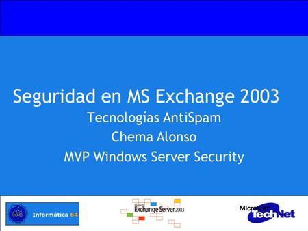 Seguridad en MS Exchange 2003