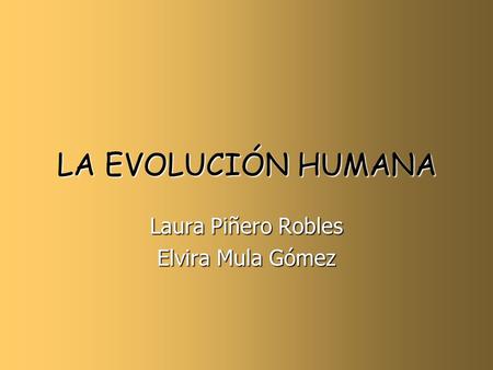 Laura Piñero Robles Elvira Mula Gómez
