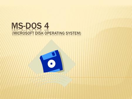 La historia en 1981, con la compra por parte de Microsoft, de un sistema operativo llamado QDOS, que tras hacer unas pocas modificaciones, se hace en.