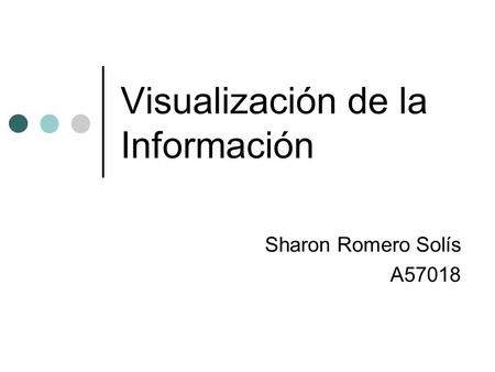 Visualización de la Información