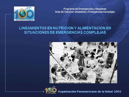 Programa de Emergencias y Desastres