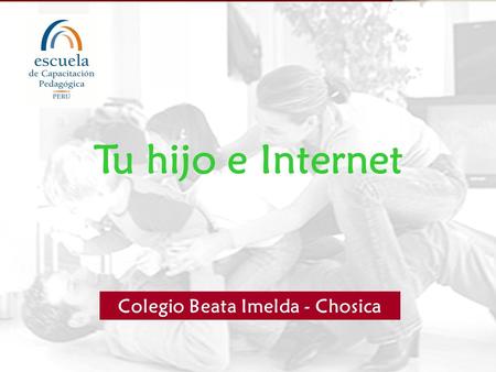 Colegio Beata Imelda - Chosica