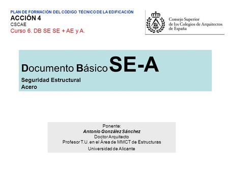 Documento Básico SE-A ACCIÓN 4 Curso 6. DB SE SE + AE y A.