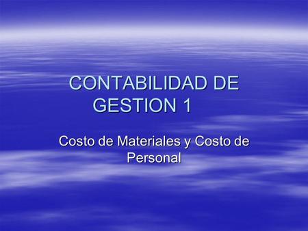 CONTABILIDAD DE GESTION 1