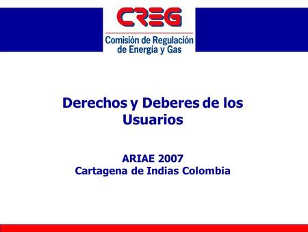Derechos y Deberes de los Usuarios Cartagena de Indias Colombia