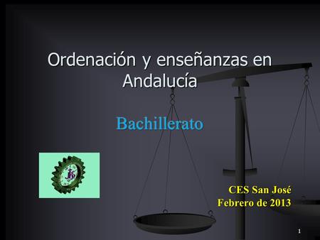 Ordenación y enseñanzas en Andalucía Bachillerato