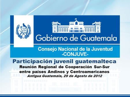 Participación juvenil guatemalteca