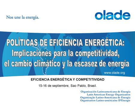POLÍTICAS DE EFICIENCIA ENERGÉTICA: