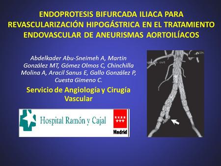 Servicio de Angiología y Cirugía Vascular