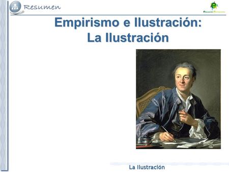 Empirismo e Ilustración: La Ilustración