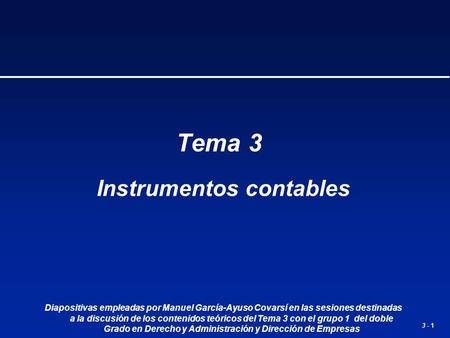 Instrumentos contables