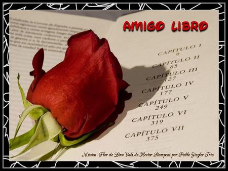 Amigo Libro Música: Flor de Lino Vals de Hector Stamponi por Pablo Ziegler Trío.