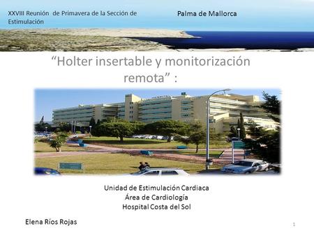 “Holter insertable y monitorización remota” :