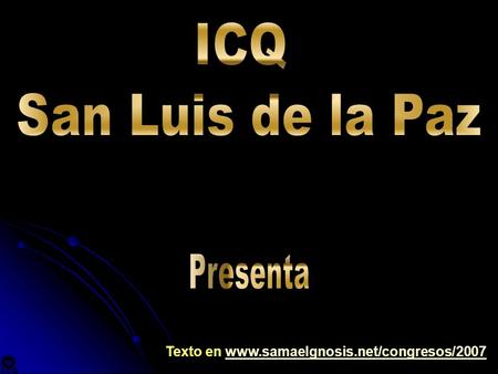 ICQ San Luis de la Paz Presenta