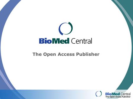 The Open Access Publisher. Un editoral independiente dedicado al arbitraje y publicación de articulos de investigación en todos los campos de la biología.