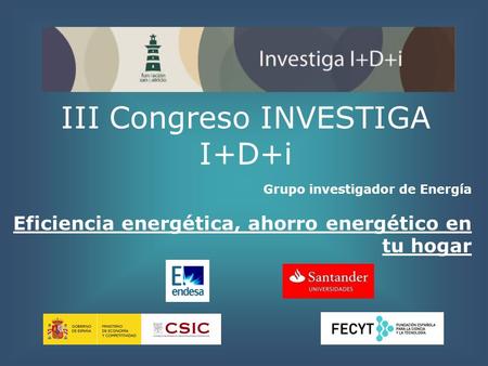 III Congreso INVESTIGA I+D+i
