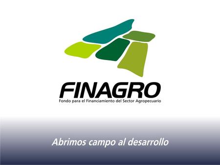 FAG: PRODUCTOS DE GARANTÍA PARA EL SECTOR AGROPECUARIO COLOMBIANO