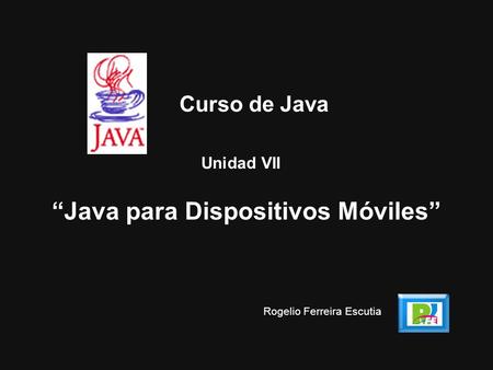 “Java para Dispositivos Móviles”