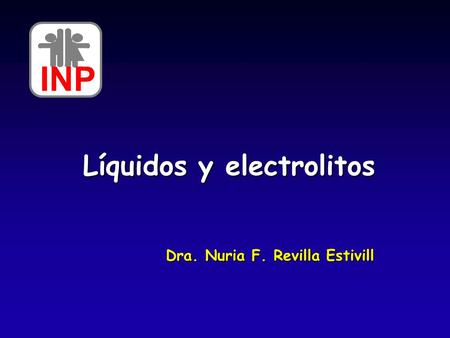 Líquidos y electrolitos