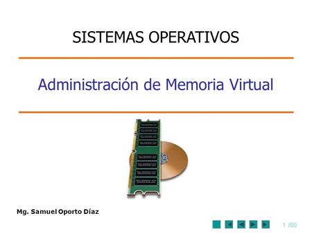 Administración de Memoria Virtual