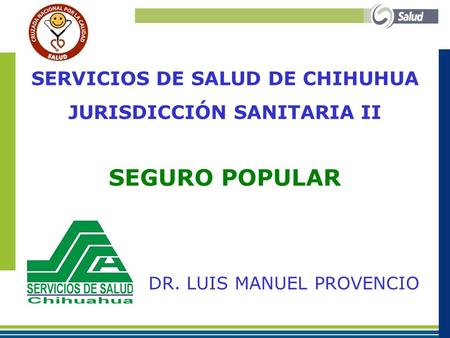 SERVICIOS DE SALUD DE CHIHUHUA JURISDICCIÓN SANITARIA II
