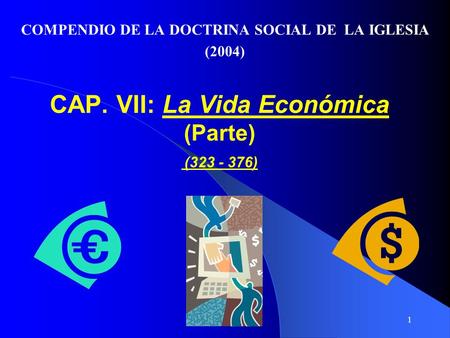 CAP. VII: La Vida Económica (Parte) ( )