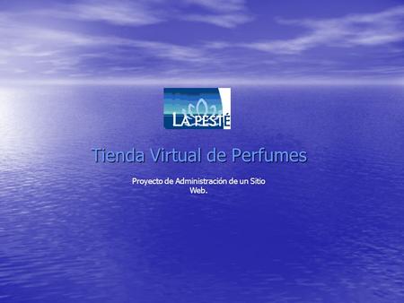 Tienda Virtual de Perfumes