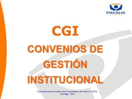 CGI CONVENIOS DE GESTIÓN INSTITUCIONAL