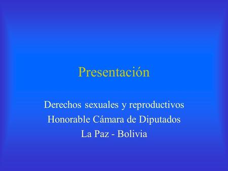 Presentación Derechos sexuales y reproductivos