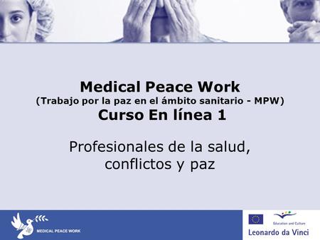 Profesionales de la salud, conflictos y paz