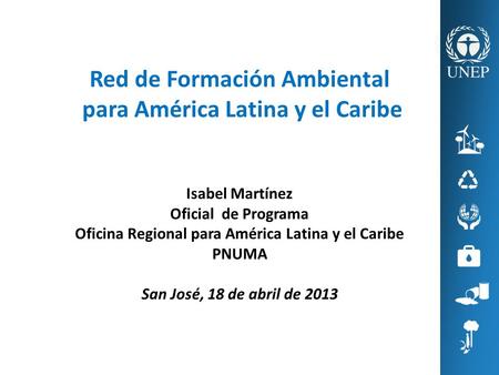 Red de Formación Ambiental para América Latina y el Caribe