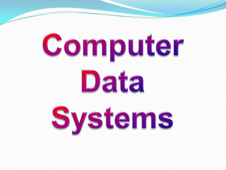 Computer Data Systems.