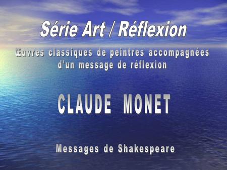CLAUDE MONET Le meilleur de l’impressionnisme PAYSAGES 1864 - 1897.
