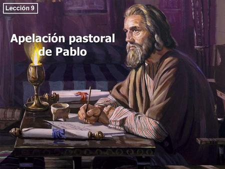 Apelación pastoral de Pablo