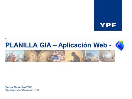 PLANILLA GIA – Aplicación Web -