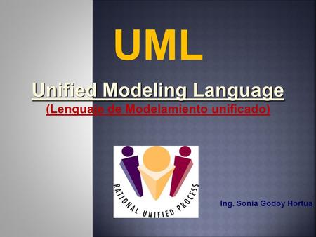 Unified Modeling Language (Lenguaje de Modelamiento unificado)