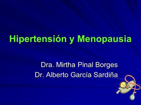 Hipertensión y Menopausia