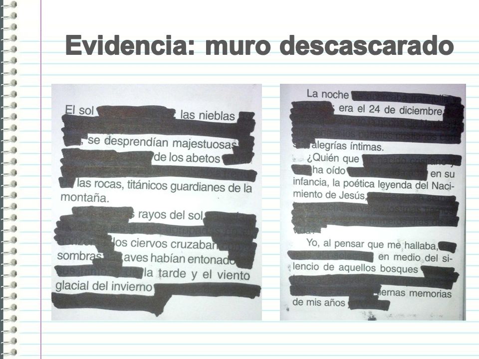 Resultado de imagen de el muro descascarado