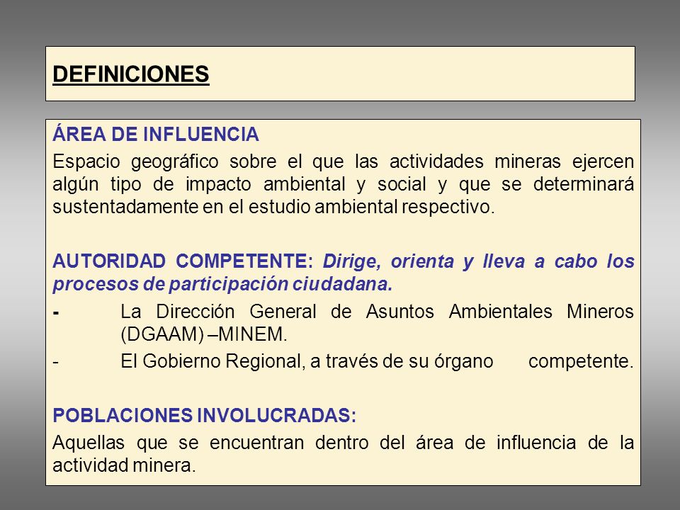 Tipos de participacin