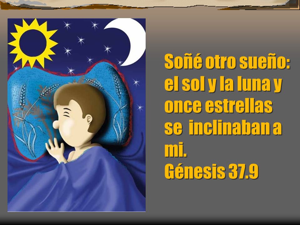 Resultado de imagen para SUEÑO DE JOSE GENESIS 37