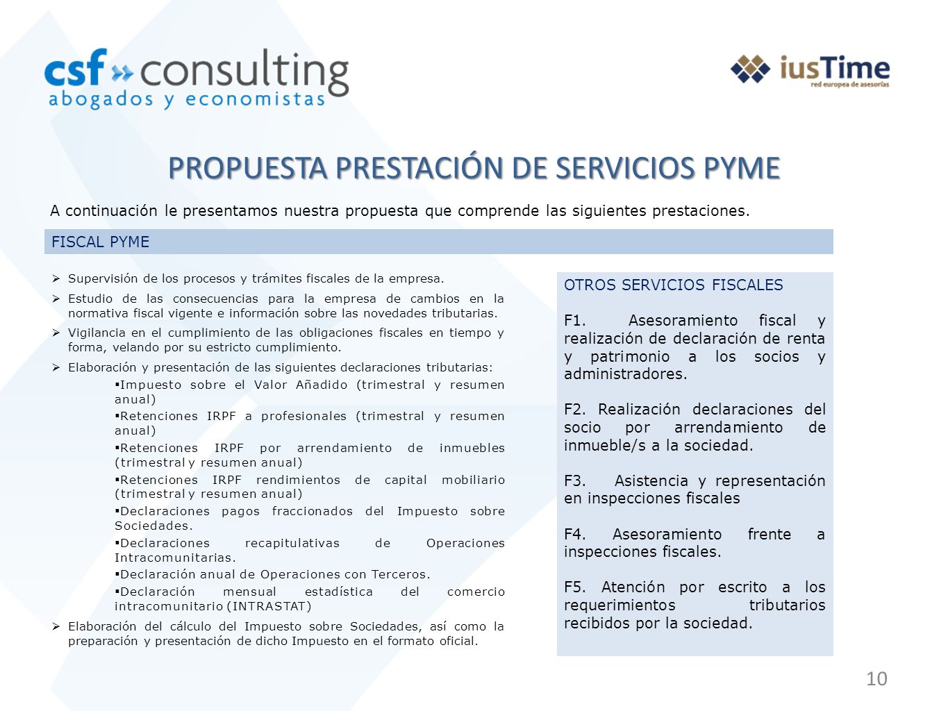 presupuesto de servicios profesionales ref ppt descargar propuesta de servicios profesionales