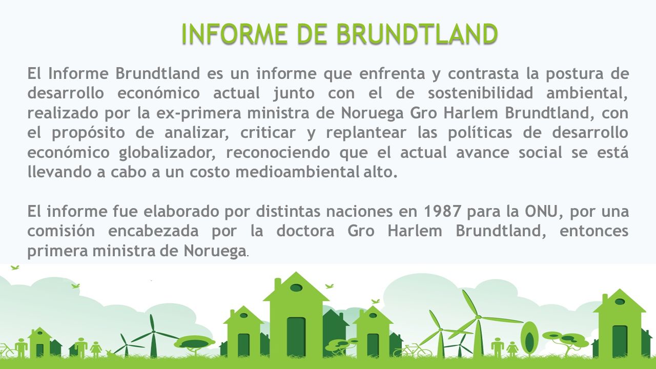 Informe Brundtland Pdf