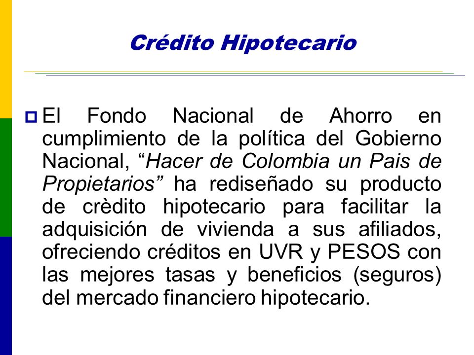 Credito Hipotecario Bancolombia