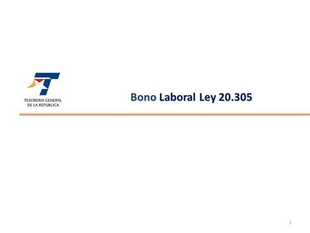 Bono Laboral Ley 20.305.