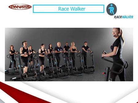 Race Walker. WALKING Codice: 1CF60 ¿¿EL WALKING?? El Walking representa una nueva actividad de GROUP TRAINING: Una nueva oportunidad de interesar y motivar.