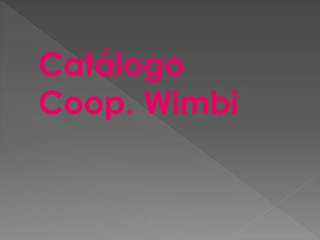 Catálogo Coop. Wimbi. Pompones de colores a 0.50 euros Calcetines para móviles a 2 euros.