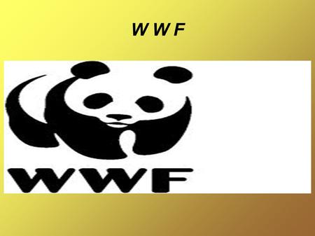 W W F. ÍNDICE *¿ Qué es WWF? *Acciones solidarias. *Algunos animales. *La idea. *Datos importantes.