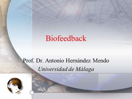 Prof. Dr. Antonio Hernández Mendo Universidad de Málaga
