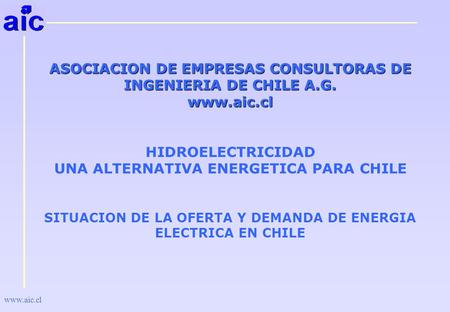 ASOCIACION DE EMPRESAS CONSULTORAS DE INGENIERIA DE CHILE A.G.