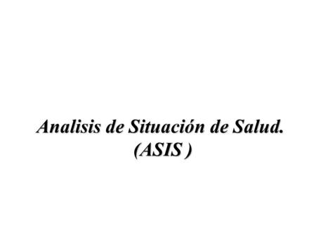 Analisis de Situación de Salud. (ASIS ) (ASIS ). Mortalidad Proporcional según causas y años de Vida Potencialmente Perdidos (AVPP). San Luis 2003.